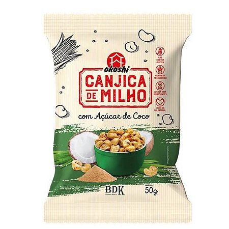 CANJICA MILHO ACUCAR DE COCO 36g OKOSHI