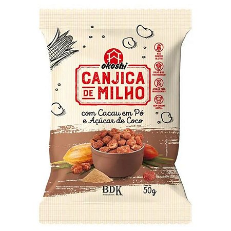 CANJICA MILHO DOCE C/ CACAU 36g OKOSHI