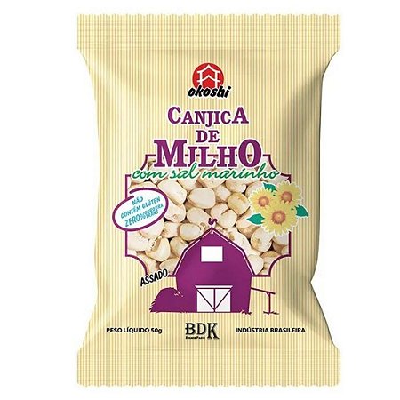 CANJICA MILHO SALGADA 40g OKOSHI