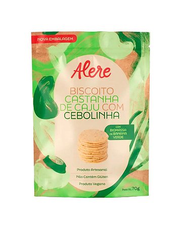 BISCOITO DE BIOMASSA CAJULINHA 70g ALERE