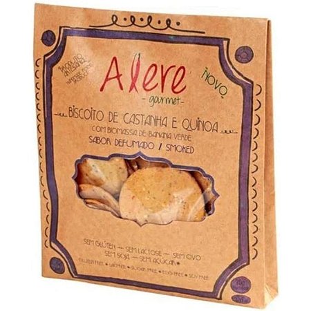 BISCOITO DE CASTANHA E QUINOA 70g ALERE