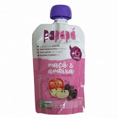 PAPINHA MACA/AMEIXA ORG 100g PAPAPA