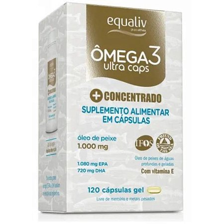 OMEGA 3 ULTRA  120caps EQUALIV