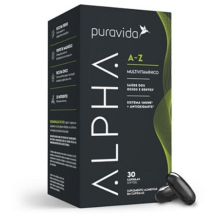 ALPHA A-Z 30caps PURAVIDA