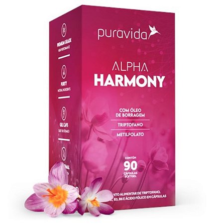 ALPHA HARMONY 90caps  PURAVIDA