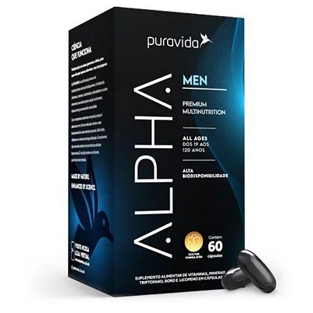 ALPHA MEN  60caps PURAVIDA