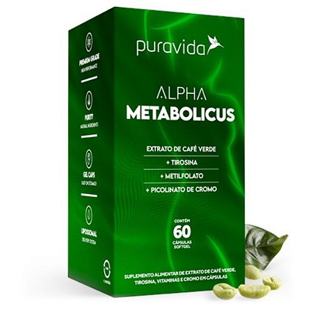 ALPHA METABOLICUS 60caps PURAVIDA