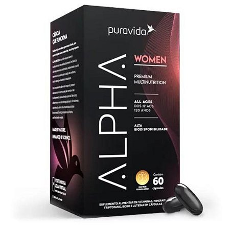 ALPHA WOMEN 60caps PURAVIDA