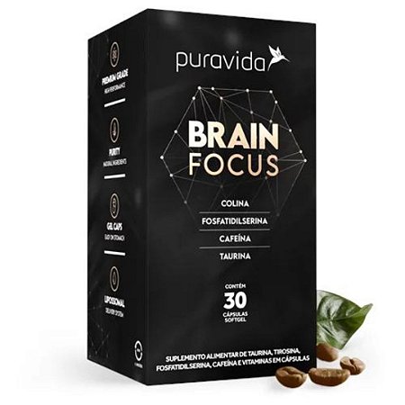 BRAIN FOCUS 30caps PURAVIDA