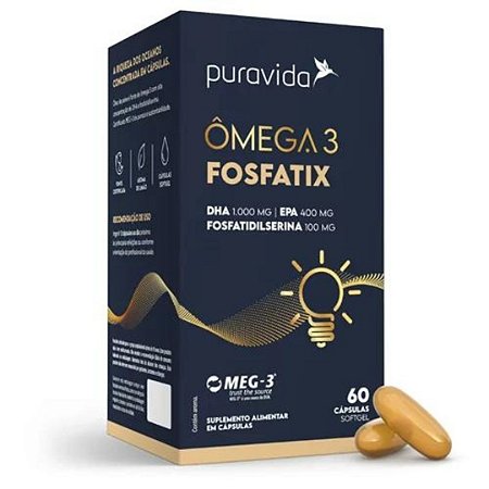 OMEGA 3 FOSFATIX 60caps  PURAVIDA
