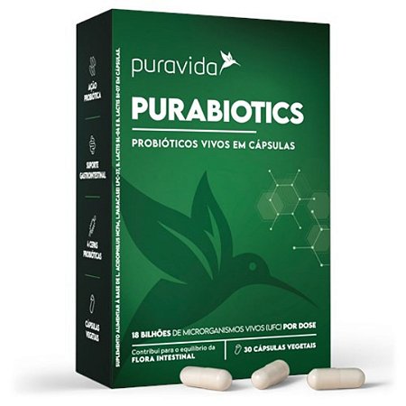 PURABIOTICS 30 caps PURAVIDA