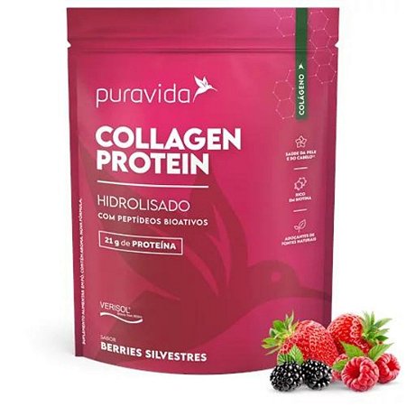 COLLAGEN PROTEIN BERRIES SILVESTRES 450g PURAVIDA