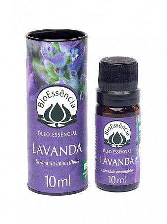 OLEO ESSENCIAL DE LAVANDA 10ml BIOESSENCIA