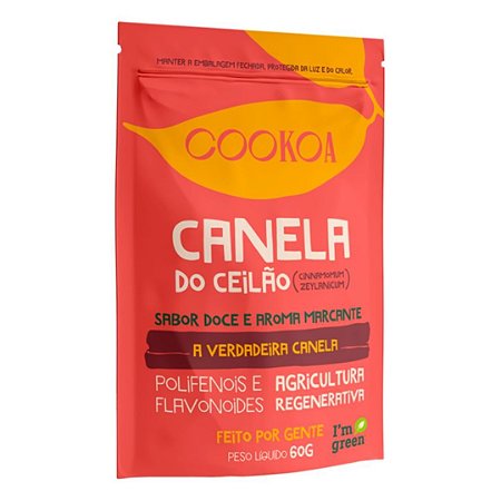 CANELA DO CEILAO 60g COOKOA