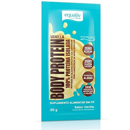 BODY PROTEIN  VANILLA sache 20g EQUALIV