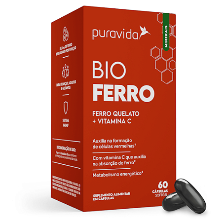 BIO FERRO 60 caps PURAVIDA