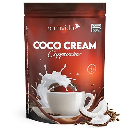 COCO CREAM CAPPUCCINO 250g PURAVIDA