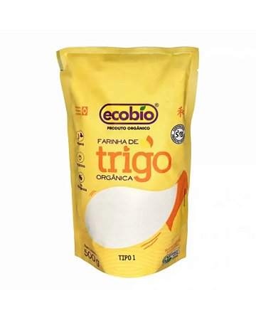 FARINHA DE TRIGO BRANCA ORG 500g ECOBIO
