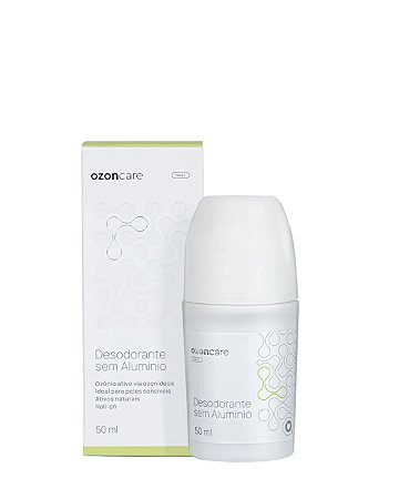 DESODORANTE SEM ALUMINIO ROLL ON 50ml OZONCARE