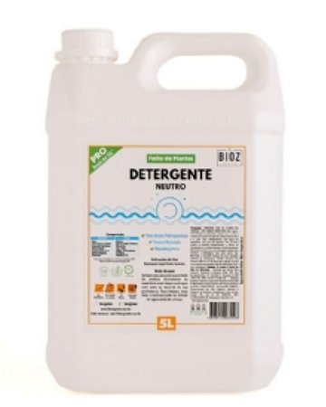 DETERGENTE NEUTRO 5L BIOZ GREEN