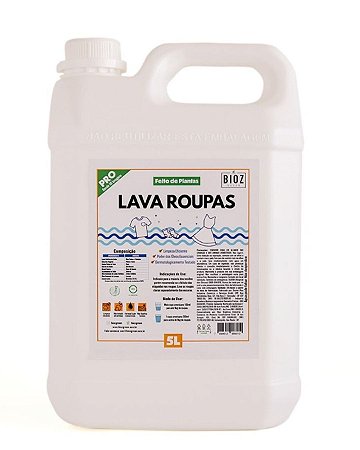 LAVA ROUPAS 5L BIOZ GREEN