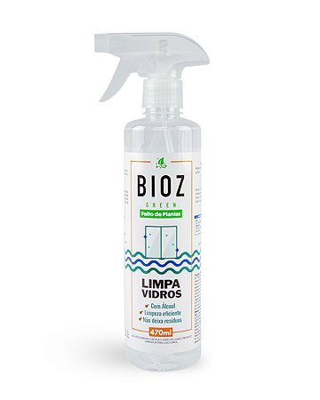 LIMPA VIDROS 470ml BIOZ GREEN