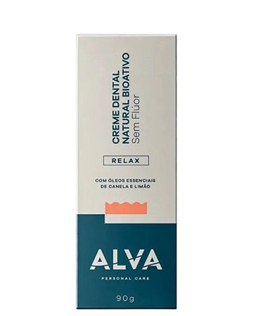 PASTA DE DENTE RELAX COM LIMAO E CANELA 90g ALVA