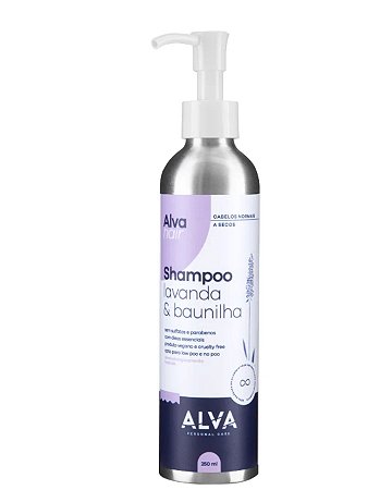 SHAMPOO CABELOS NORMAIS/SECO LAVANDA 250ml ALVA