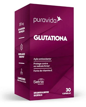 GLUTATIONA 30caps PURAVIDA