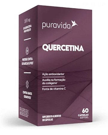QUERCETINA 60caps PURAVIDA