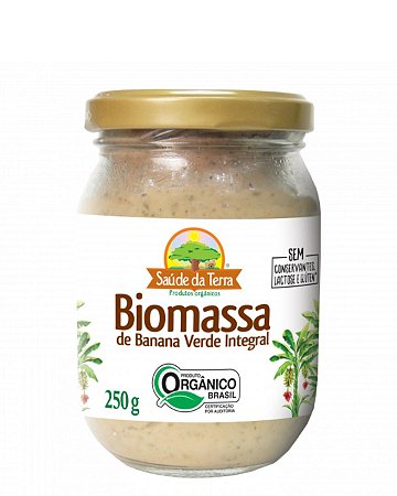 BIOMASSA BANANA VERDE ORG 250g DA COLONIA