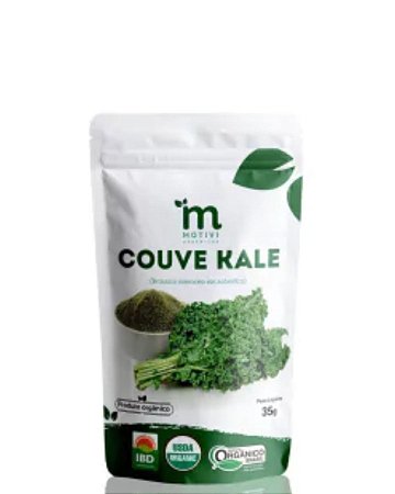 COUVE KALE DESIDRATADO ORGANICO EM PO 35g MOTIVI