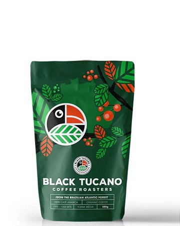 CAFE ORGANICO MOIDO 250g BLACK TUCANO