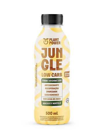JUNGLE LOW CARB ABACAXI/HORTELA 500ml PLANT POWER