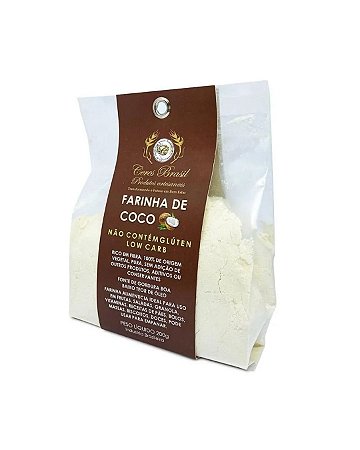 FARINHA DE COCO BRANCA 400g CERES BRASIL