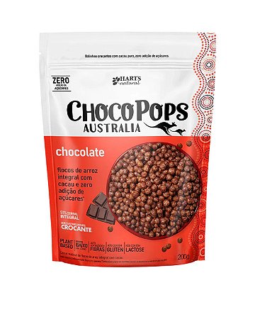 CHOCOPOPS AUSTRALIA CHOCOLATE 200g HARTS