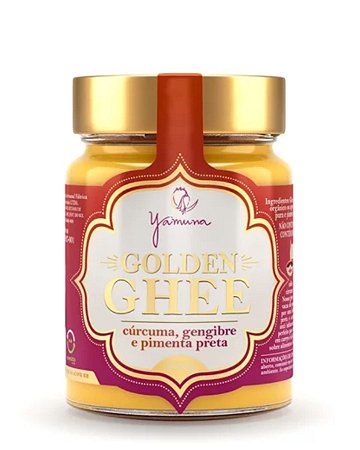 GOLGEN GHEE COM CURCUMA/PIMENTA PRETA 300g YAMUNA