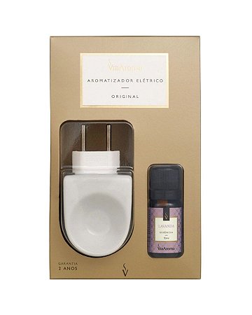 AROMATIZADOR ELETRICO COM ESSENCIA  VIA AROMA