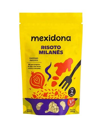 RISOTO MILANES SALSA E CURCUMA 180g MEXIDONA