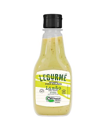 MOLHO LIMAO PARA SALADA ORG 270g LEGURME