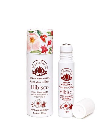 SERUM HIDRATANTE AREA DOS OLHOS HIBISCO 12ml BIOESSENCIA