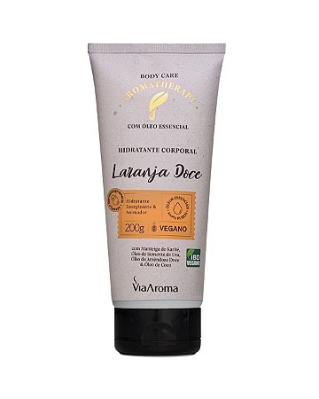 HIDRATANTE CORPORAL LARANJA DOCE 200g VIA AROMA