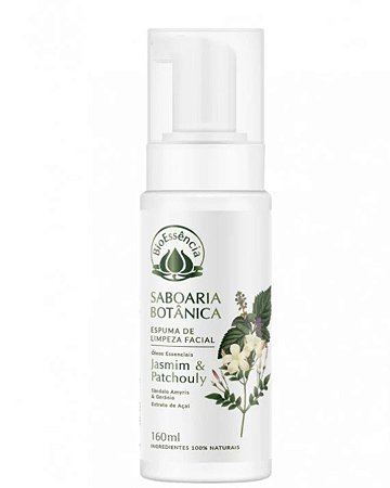 ESPUMA FACIAL SABOARIA BOTANICA 160ml BIOESSENCIA