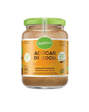 ACUCAR DE COCO 280g QUALICOCO