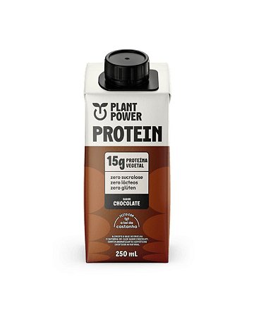 BEBIDA VEG PROTEICA SABOR CHOCOLATE 250ml PLANT POWER