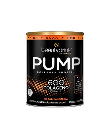 PUMP COLLAGEN PROTEIN SABOR TANGERINA 810g BEAUTYIN