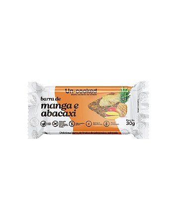 BARRA DE MANGA E ABACAXI 30g UNCOOKED