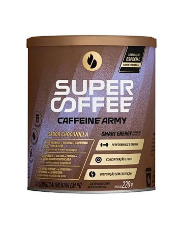 SUPERCOFFEE SABOR CHOCONILLA 220g COFFEINE ARMY