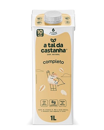 BEBIDA COMPLETO LONGA VIDA 1L A TAL CASTANHA