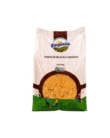 FARINHA DE MILHO BIJU ORG 400g BIORGANICA